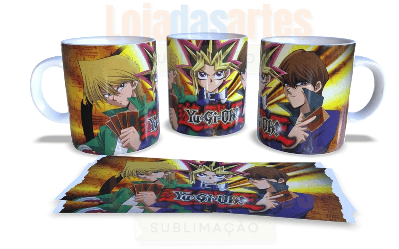artes grátis para sublimação de canecas animes