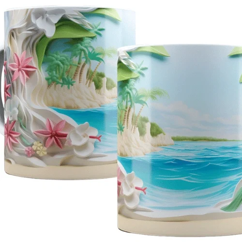 ARTE GRÁTIS 3D – PRAIA